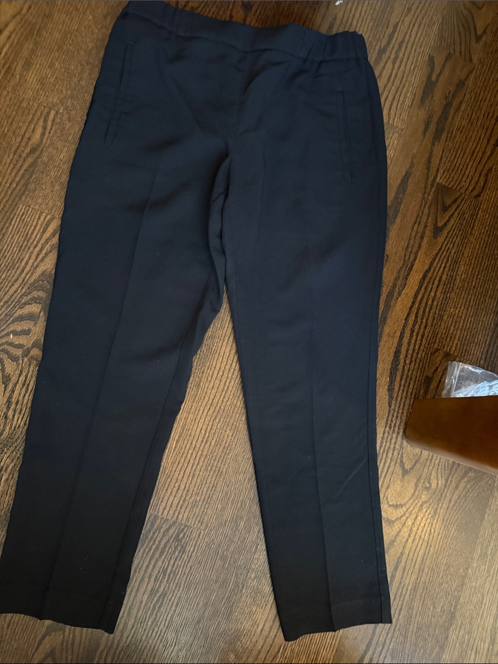 Wilfred Black Straight-Leg Tailored Pants